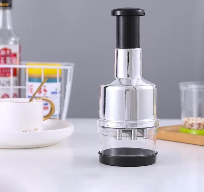 Multi-Function Garlic Crusher Clap Knife Vegetable Cutter