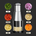 Manual Garlic Crusher & Vegetable Chopper Multi Kitchen Tool