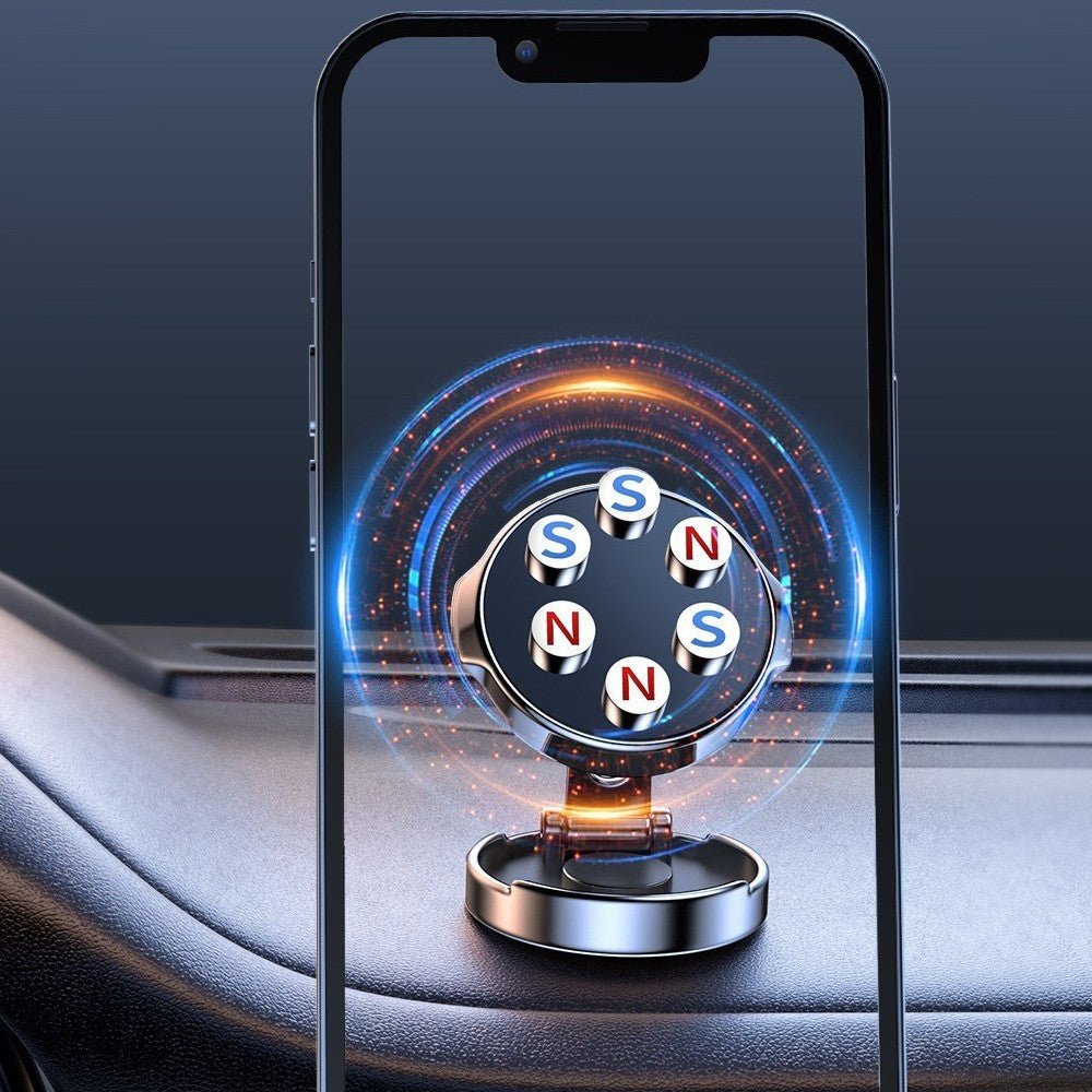Strong Magnetic Car Phone Mount 360° Rotation Adjustable